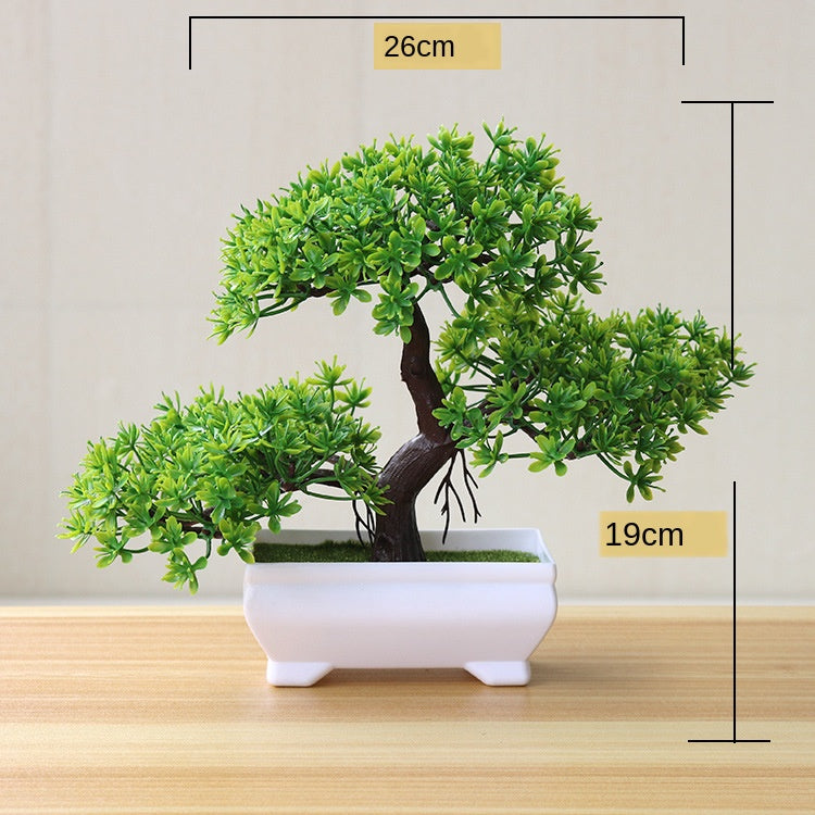 Simulation plant potted grass ball bonsai tree home decoration flower ornaments