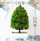 Simulation plant potted grass ball bonsai tree home decoration flower ornaments