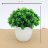 Simulation plant potted grass ball bonsai tree home decoration flower ornaments