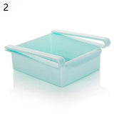 Hanging Plastic Refrigerator Clapboard Storage Rack Kitchen Supplies