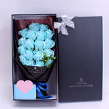 Birthday Gift Bundle Gift Box Creative Mother's Day Cross-border Gift Soap 18 Bouquet Soap Rose Flower Valentine's Day