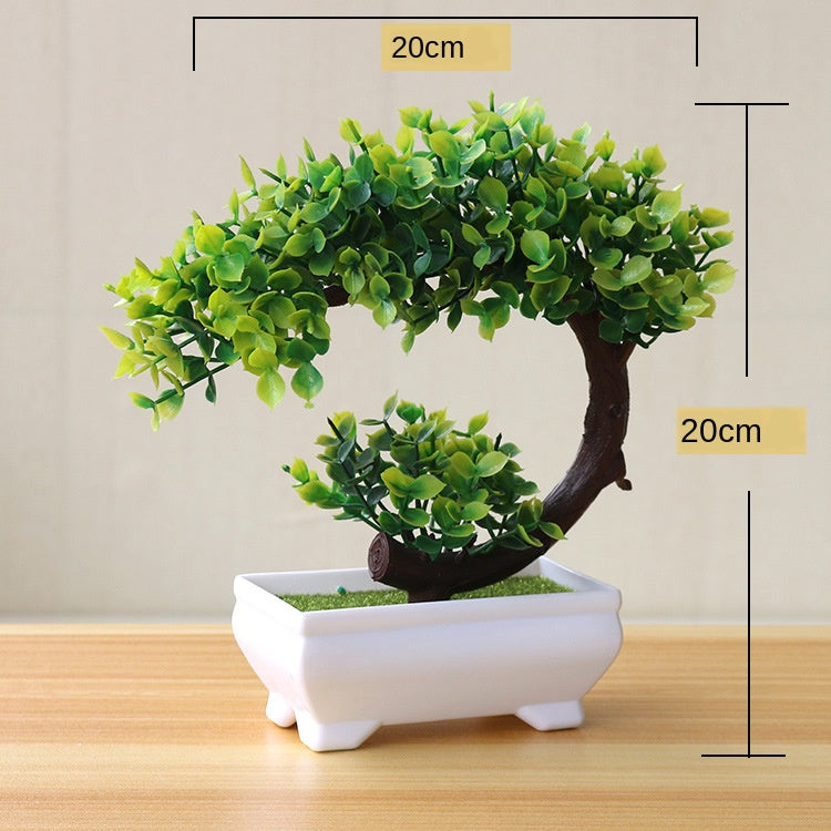 Simulation plant potted grass ball bonsai tree home decoration flower ornaments