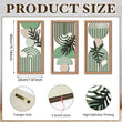 Plant Flower Wooden Hollow-out Board Home Decoration