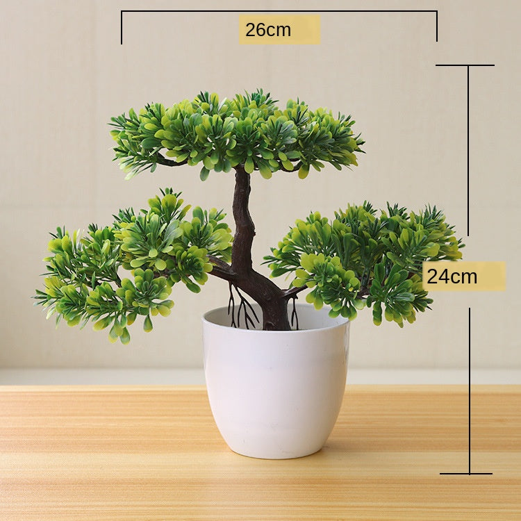 Simulation plant potted grass ball bonsai tree home decoration flower ornaments
