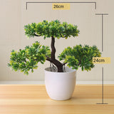 Simulation plant potted grass ball bonsai tree home decoration flower ornaments