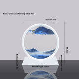 Quicksand Painting Hourglass Ornaments Decoration Glass Crafts