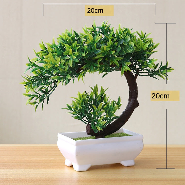 Simulation plant potted grass ball bonsai tree home decoration flower ornaments