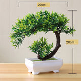 Simulation plant potted grass ball bonsai tree home decoration flower ornaments