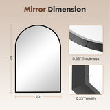 Bathroom Wall Mirror, Metal Frame Vanity Mirror For Bedroom, Entryway, Living Room