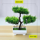 Simulation plant potted grass ball bonsai tree home decoration flower ornaments