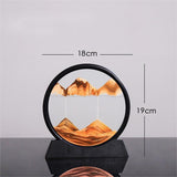 Quicksand Painting Hourglass Ornaments Decoration Glass Crafts