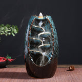 Multi-layers Ceramic Back flow Incense Burner