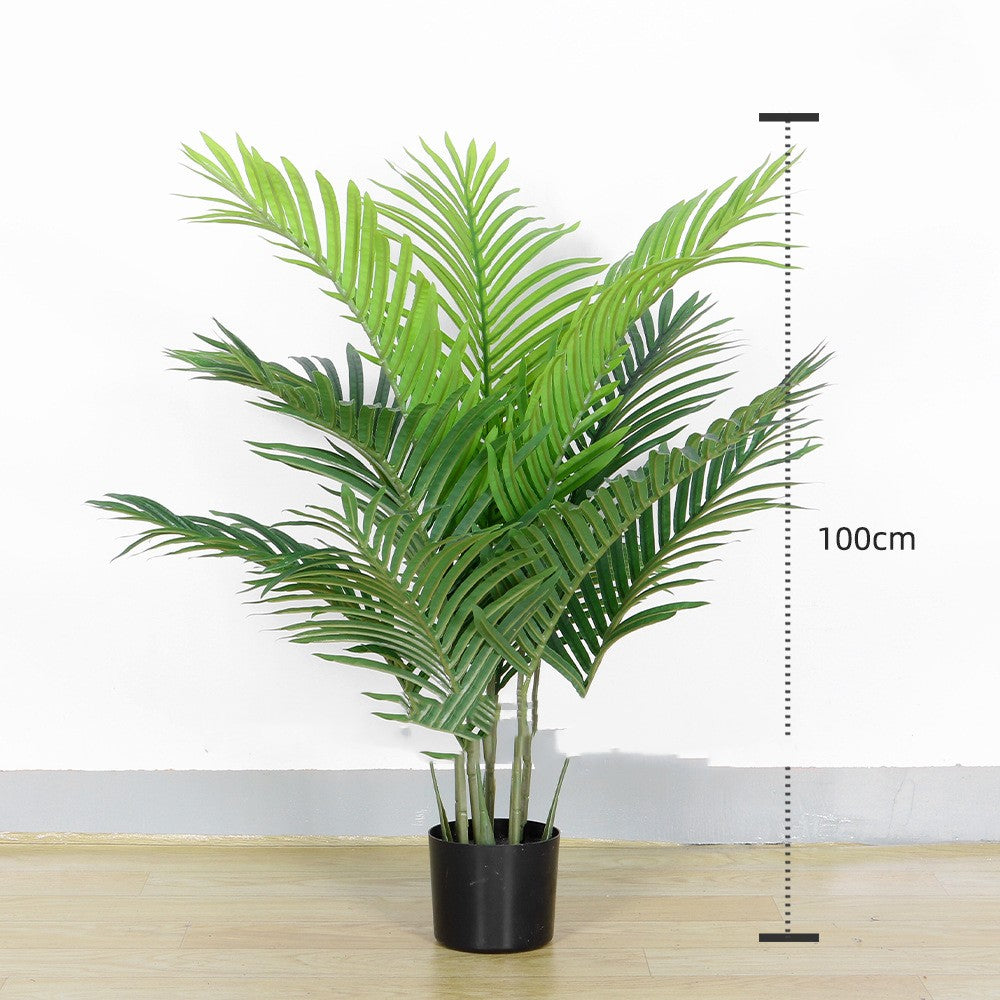 Simulated Loose Tail Sunflower Phoenix Tail Sunflower Fake Tree And Green Plant