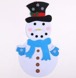 DIY Felt Christmas Tree With Three-dimensional Christmas Tree