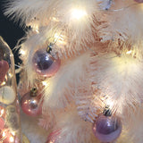Christmas Ornament Desktop Small Tree Christmas Tree Feather Decoration Tree