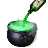Halloween Black Wizard Bowl Magic Float Bottle And Diffuser Indoor Home Bar Magic Party Horror Ghost Props Halloween Decoration
