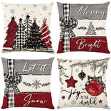 Christmas Cushion Cover Pillowcase Merry Christmas Decor For Home Xmas Ornament Happy NewYear Gift