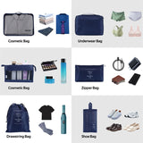 Home Fashion Simple Solid Color Storage Bag