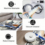 One Hundred Dollar Design Area Rug, Currency Inspired Non-Slip Carpet For Living Room & Entryway