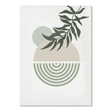 Green Plant Decorative Painting