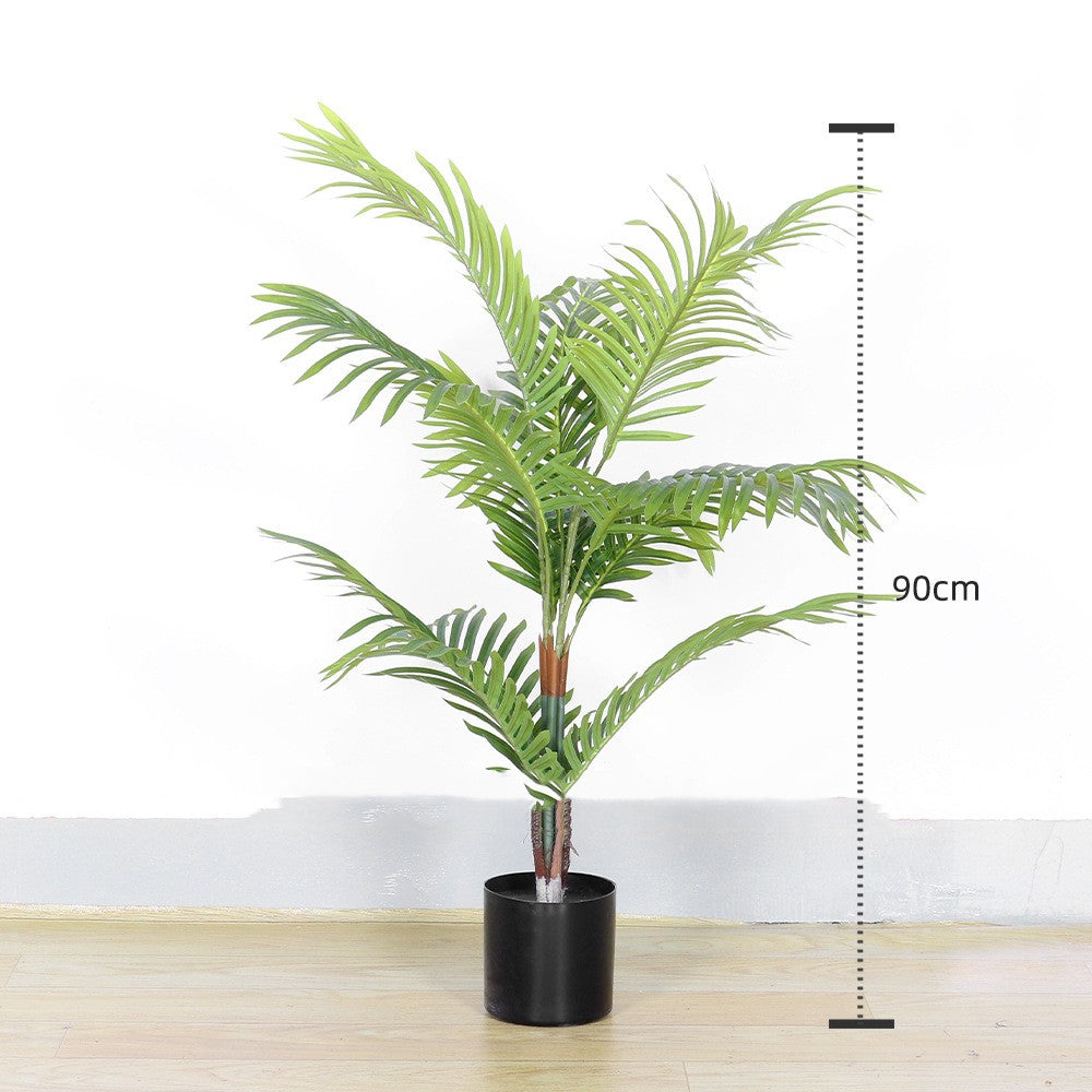 Simulated Loose Tail Sunflower Phoenix Tail Sunflower Fake Tree And Green Plant